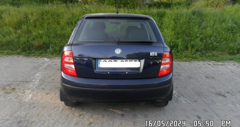 Skoda Fabia cena 6300 przebieg: 170000, rok produkcji 2004 z Elbląg małe 46